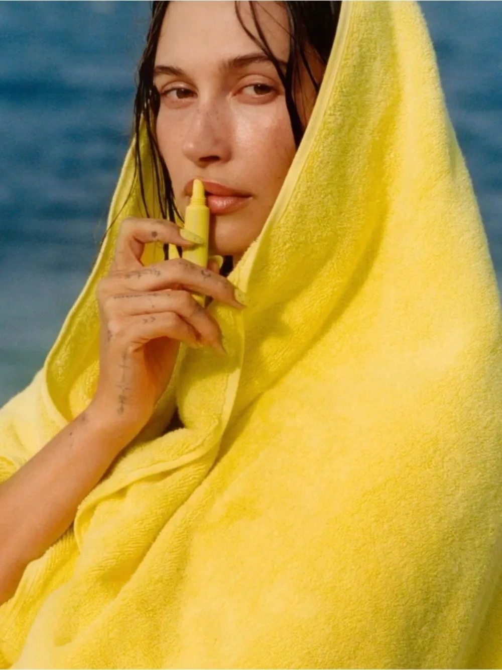 Rhode Lemontini Limited Edition Summer Peptide Lip Tint - RARE! Hailey Bieber
